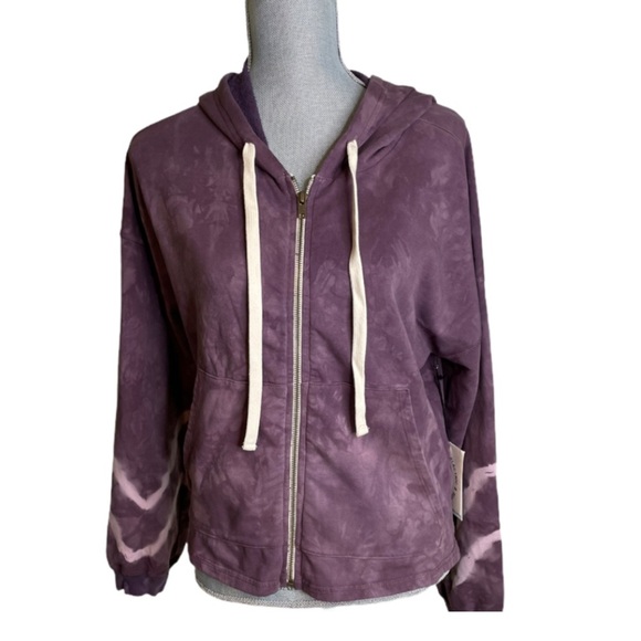 ELECTRIC & ROSE WESTSIDE HOODIE COTTON BLEND FULL ZIP SIZE XS - Picture 3 of 9